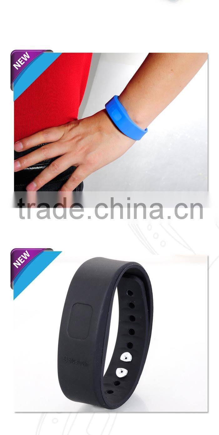 Silicone Vibrating Bluetooth Bracelet for Incoming Phone