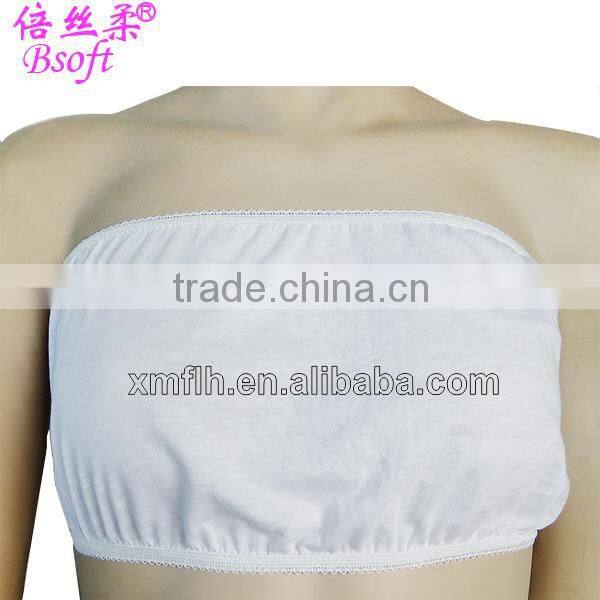 China Manufacturer Wholesale Disposable 100% Cotton Bra