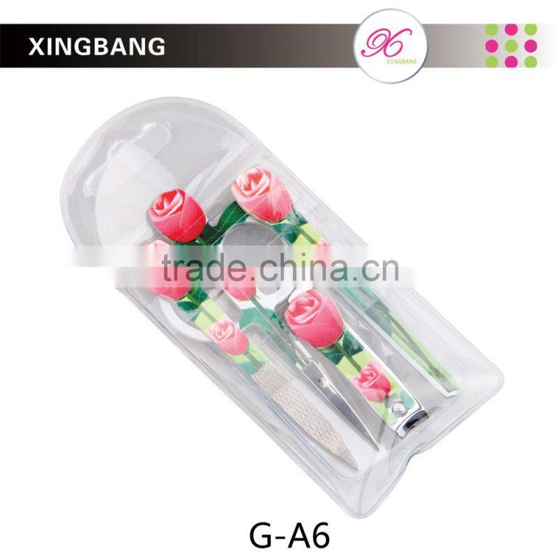 professional lady nail care tools, mini manicure set