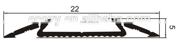 New design aluminium flooring trim