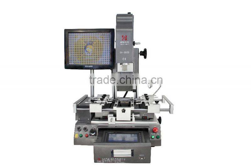 DH-G600 three heating zones manual operation/CCD camera video Display bga rework machine for factory professional use