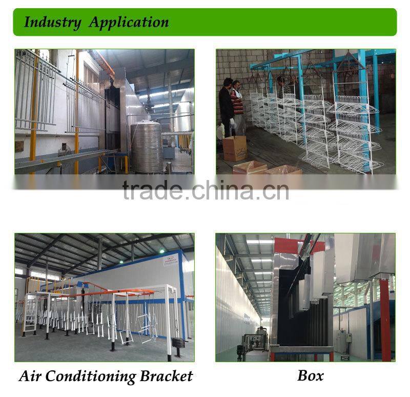 Aluminum extrusion powder coating line