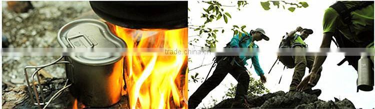 Pure Titanium metal travel beer mug cup