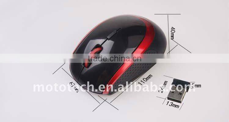 Promotional 3D USB Wireless Mouse Optical With Good Factory Price