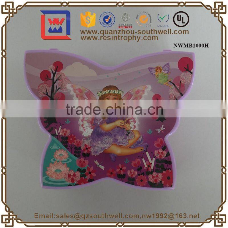 Fashion Plastic Jewelry Box With Drawer Toy Carousel Music Box