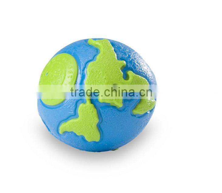 Planet pattern ball rubber pet toy dog play toy unique design