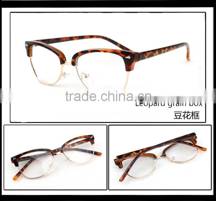 Big black frame thin face glasses frame retro frames myopic glasses