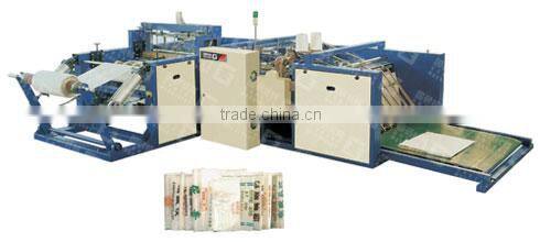 woven bag cutting machine and sewing machine