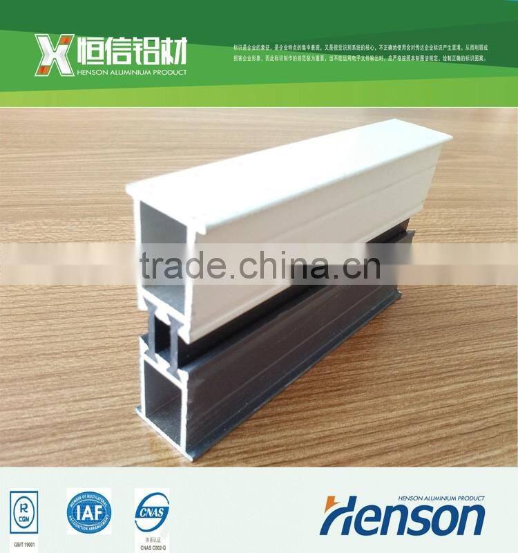 Extruded aluminium profile