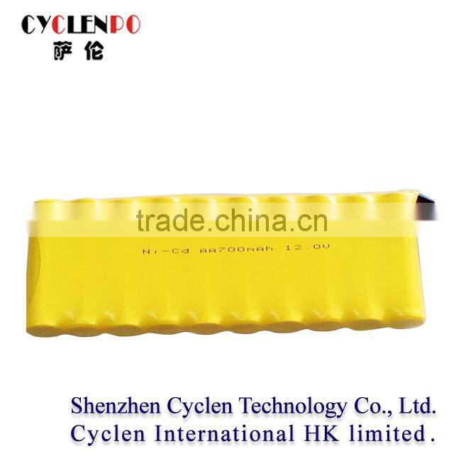 ni-cd aa 700mah battery 4.8v nicd battery pack