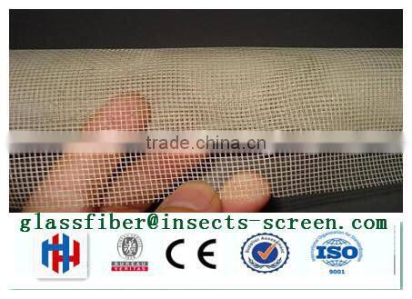 High Quality Grey with White Fiberglass Fly Screen / fiberglass window screening mesh
