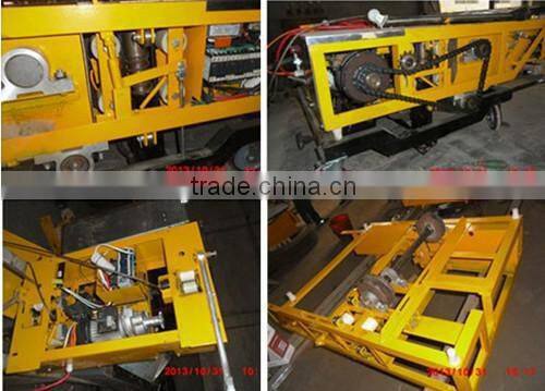 Automatic rendering machine wall rendering machine