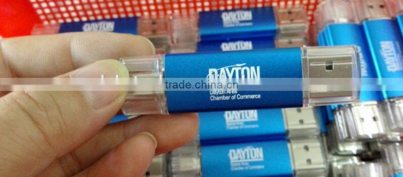 OTG Usb Flash Drives,OTG Usb For Smartphone & PC Pendrive Memory Stick OTG Ultra Dual 16GB USB Micro Pen Flash