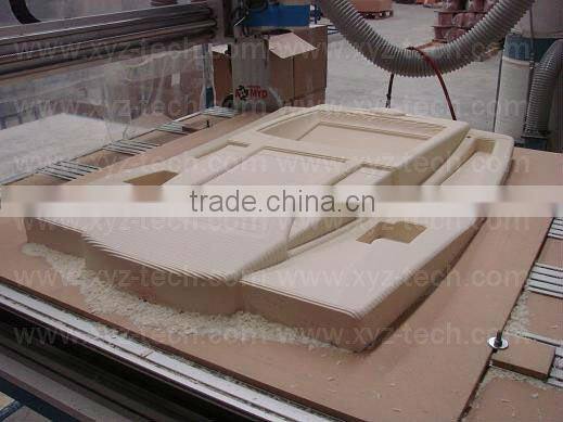4 axis 3d cutter milling cnc router for foam mdf wood plastic aluminium