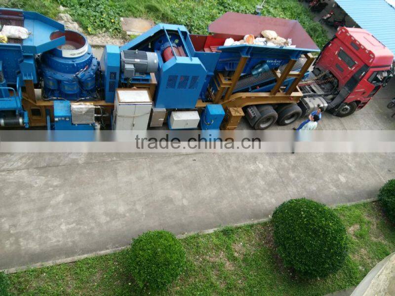 shanghai portable crushing plant mobile crushing plant