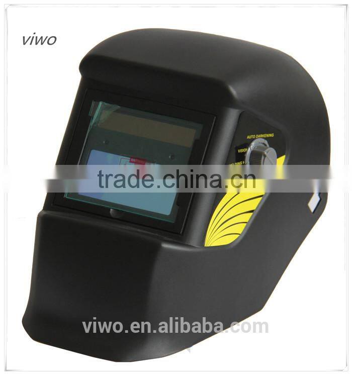 black frosted welding helmet