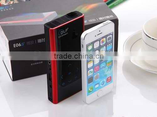 E06s beamer Mini DLP Projector HD 1080p 2000:1 Contrast Ratio Beamer HDMI AV SD USB Tripod for Tablet Laptop Games Home Theater