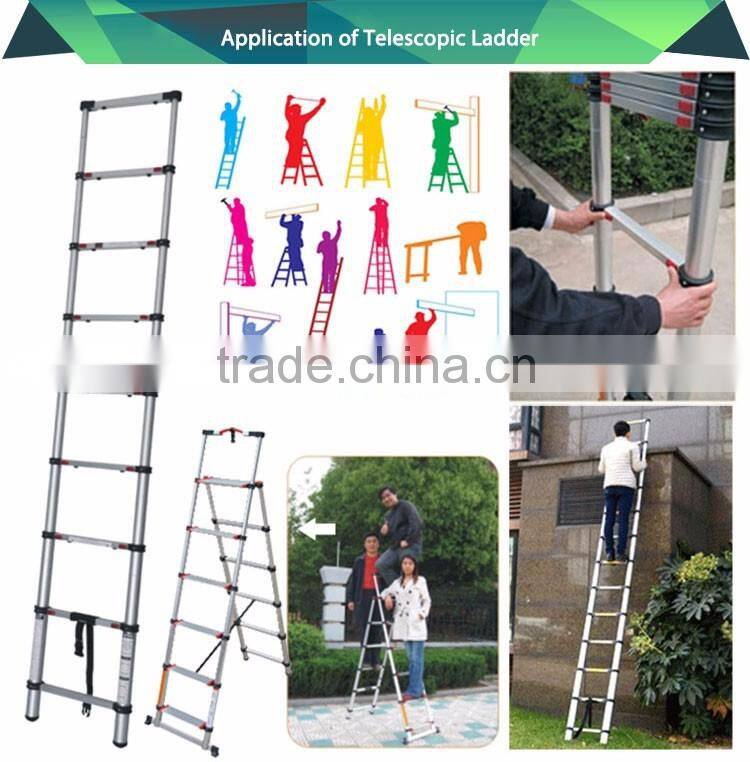 Aluminum Folding Extension Ladder A Type ladder