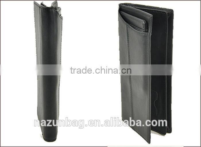 Wholesale High Quality Retro Crazy Horse Leather Business Men's Wallet