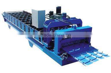 Glazed steel tile roll forming machine