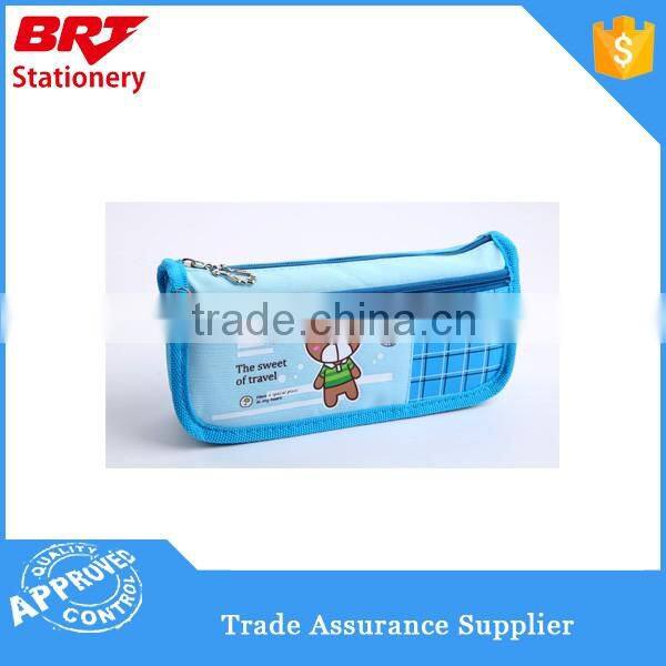 Simple Two Compartments Pencil Pouch