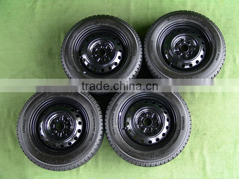 2014 hot sales small tubeless wheel 5J*14 6J*14 5.5J*14 for light truck