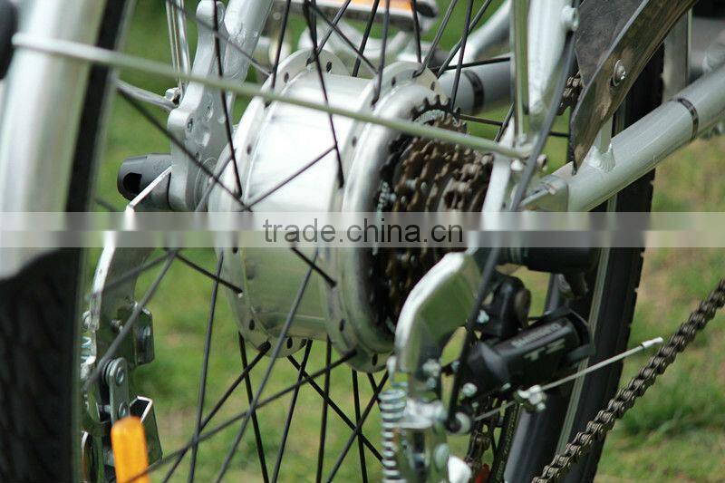 2013 Christmas promotion cheap e bike Elektro-Fahrrad NEW 26"Adult Electric e-Bike 7 Speed Bicycle women's bike