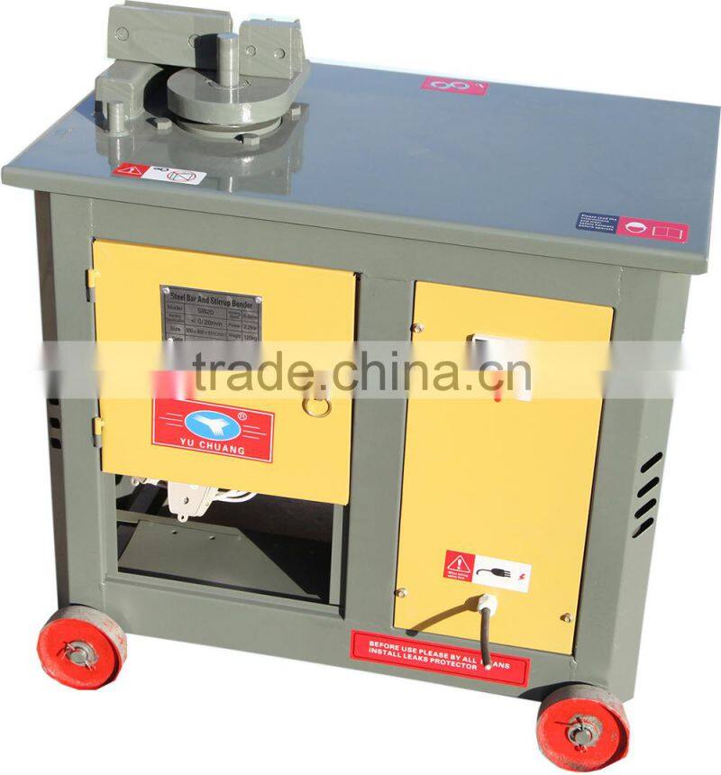 Manual 20mm rebar bending machine