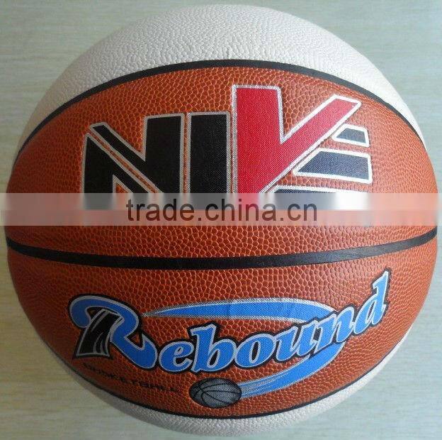 Professional size 7 PU basketball for match