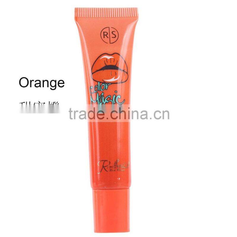 Romatic Bear magic color matte liquid long lasting peel off lipstick for the sexy lips