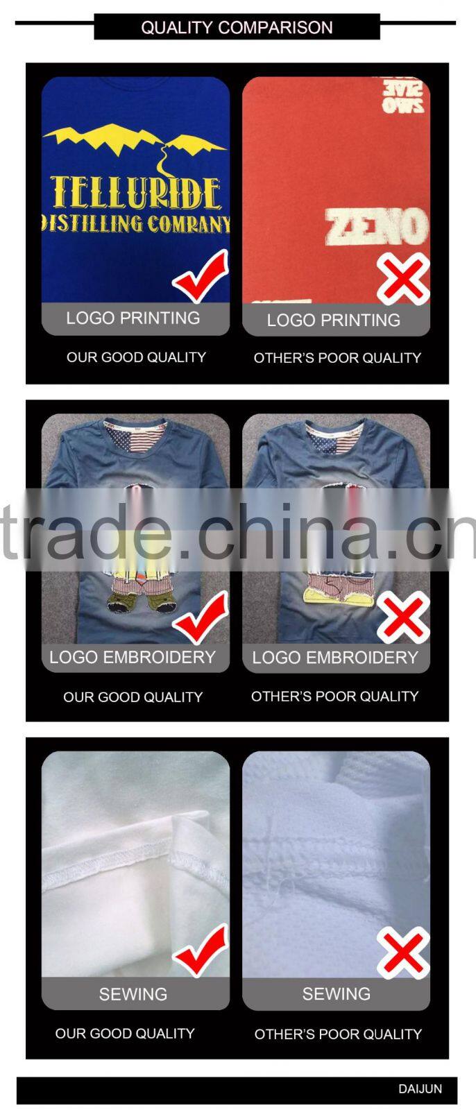 Daijun oem high quality fit deep blue crepe girl half pants and fashion high school girls in trousers