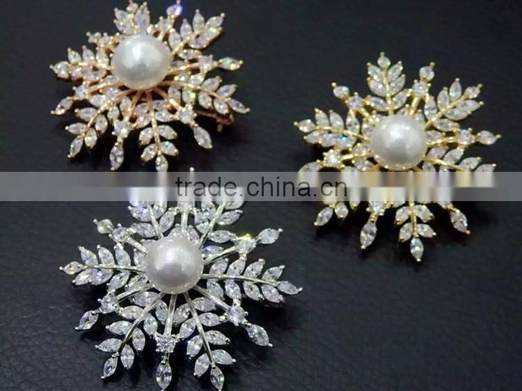 best service leaf brooch korean