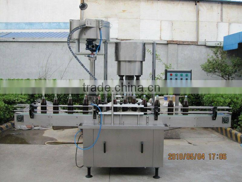 Full Automatic Rotary Capping Machine for Vinegar Bottle with Aluminum Cap