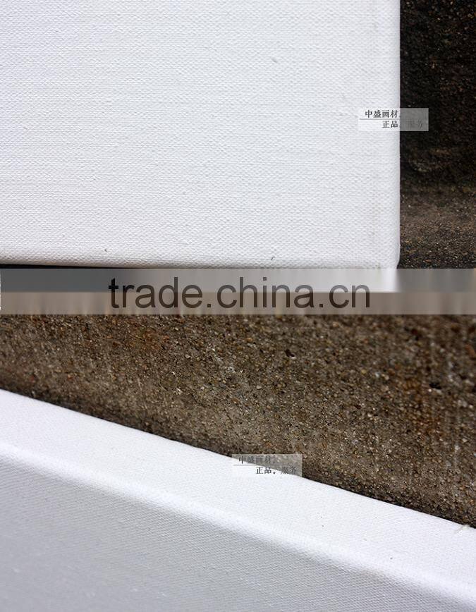 blank stretched linen blend canvas