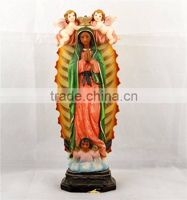 Resin Our Lady Of Guadalupe Statue