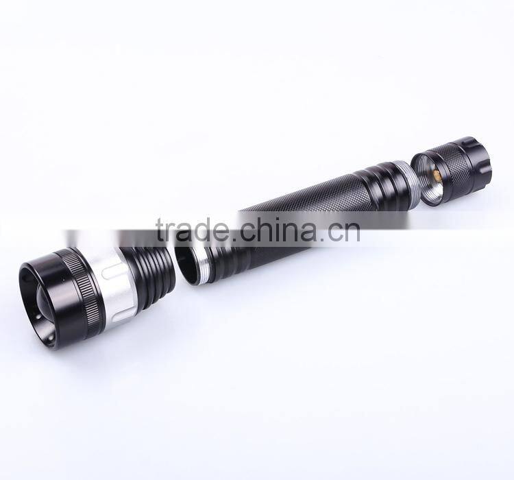 1300LM XM-L T6 Most Powerful Aluminum Zoom Tactical Flashlight