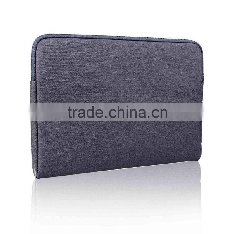 Multifunction laptop shoulder strap bag briefcase premium denim fabric 11-15 inch notebook computer for macBook case B022845(1)
