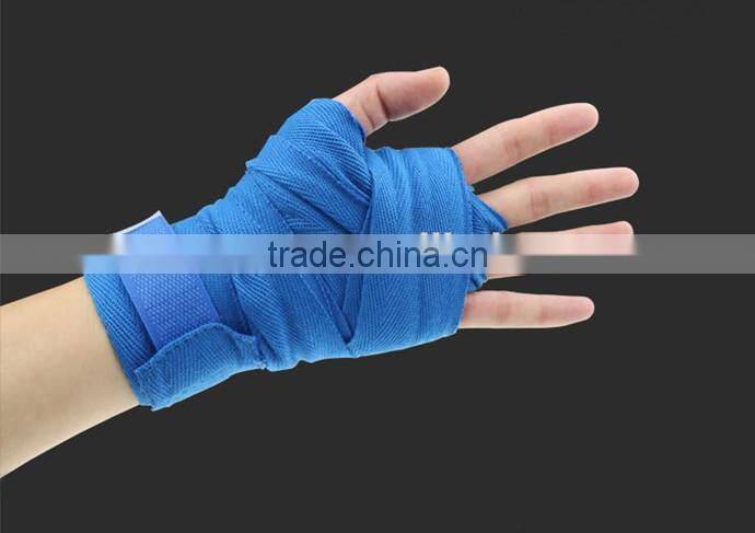 Width 5cm length 3M 100% cotton bandage strap boxing gloves sanda muaythai bandage MMA