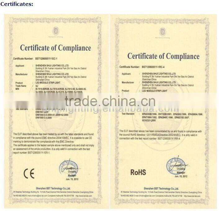 Colorful ws2801 highlight signboard led channel module light waterproof digital led module