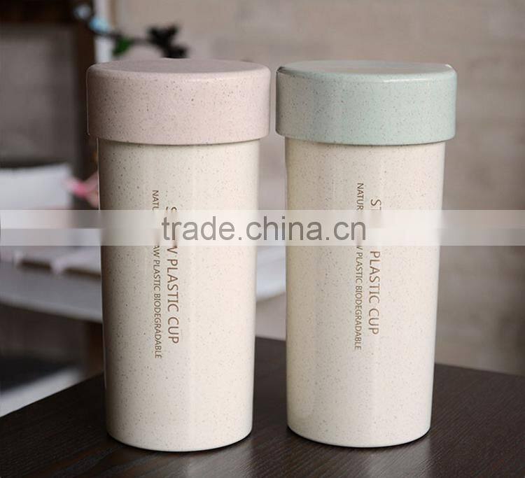 Flexible Health Plastic Joyshaker Private Label Water Bottle With Straw