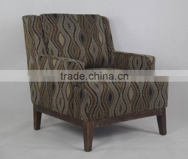 single seater wooden sofa chair