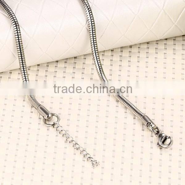 Fashion Women Blue Glass Stainless Steel Necklace And Bracelet Jewelry Sets