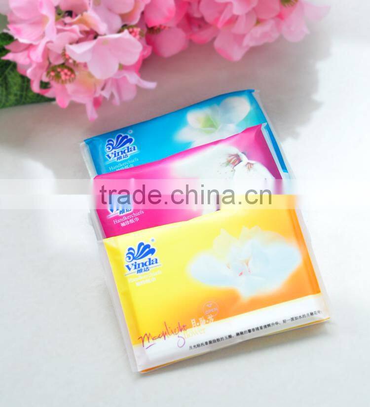 Pocket Handkerchief Wallet Tissue Paper Packing Machine