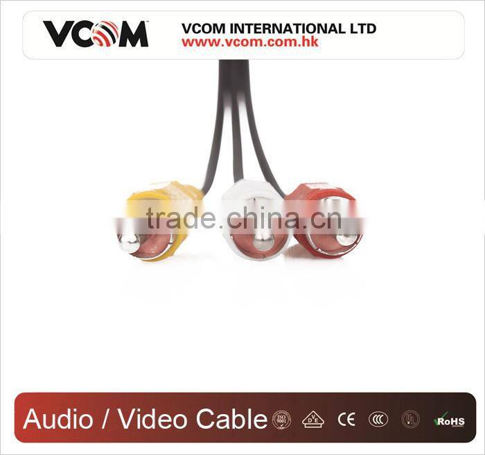 2015 Top Selling 3RCA Male to 3 RCA Male Cable Audio Video Cable