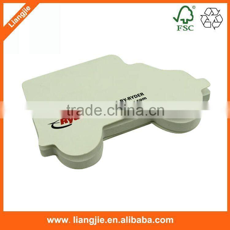 Die-cut sticky notes, Shaped sticky note,Promotion Car Shape Sticky notes