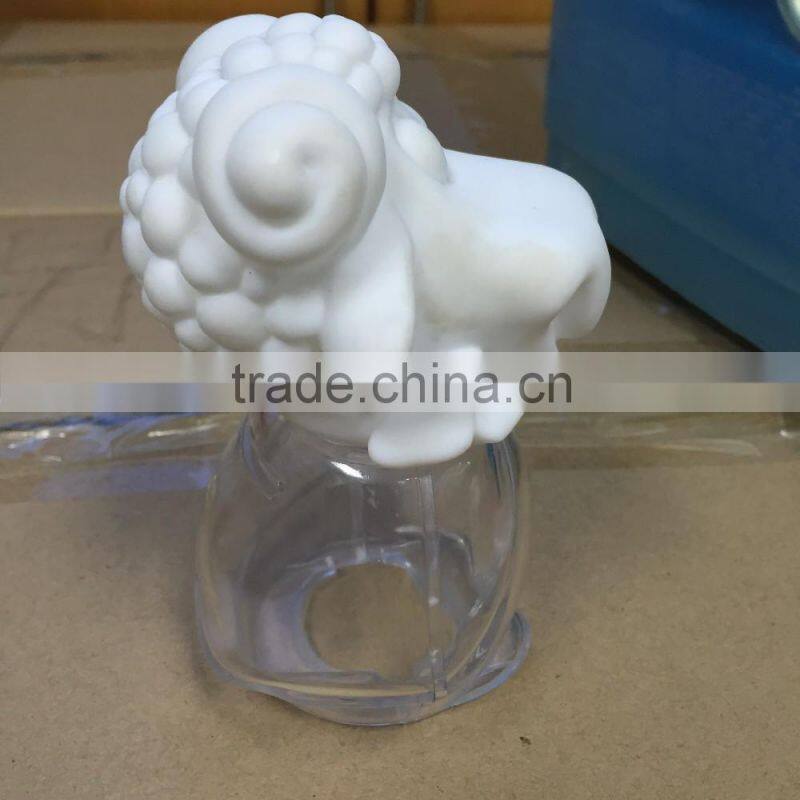 White Sheep Plastic Toy,Animal Clear Money Box