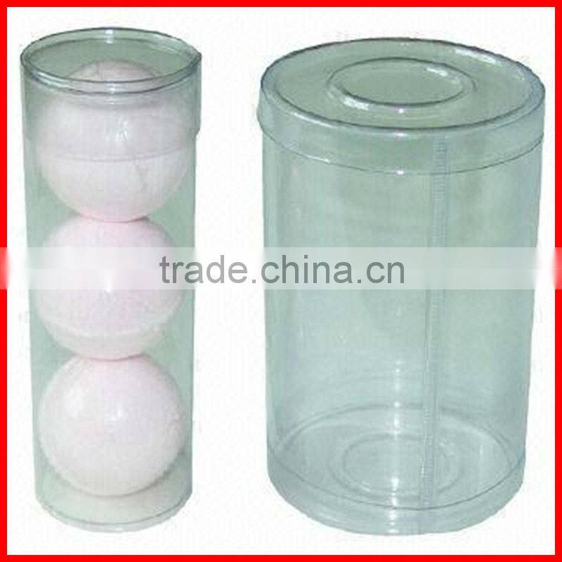 Plastic cylinder | tube | round box with lid