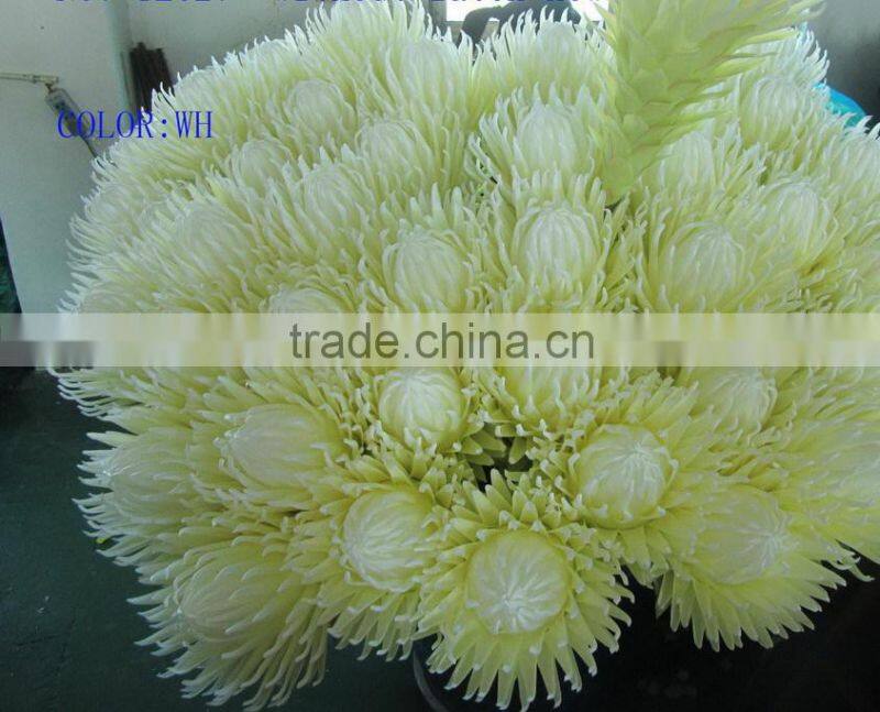artificial tropical flower latex big size