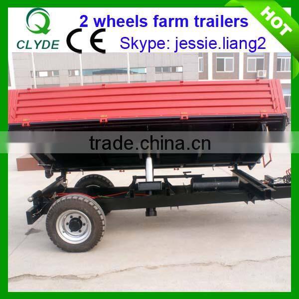 High quality professional double axles for farm trailer hot sale