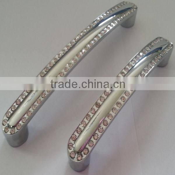 China new design crystal cabinet pull handle D8005